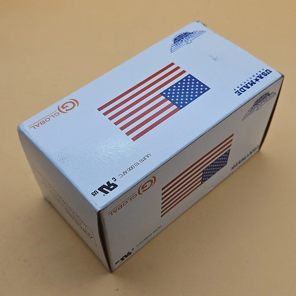 AmRad Round Run Capacitor 60 MFD 370/440 VAC USA2219 Brand New